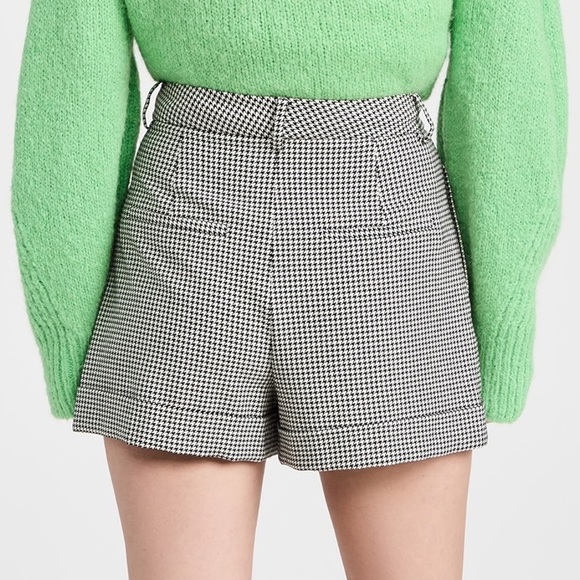 Alice + Olivia Conry Angled Tapered Cuff Shorts. Sz 6 - Picture 4 of 5